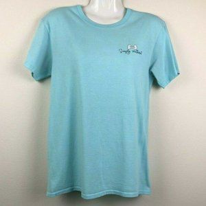 Simply Southern Womens Short Sleeve Floral Shirt